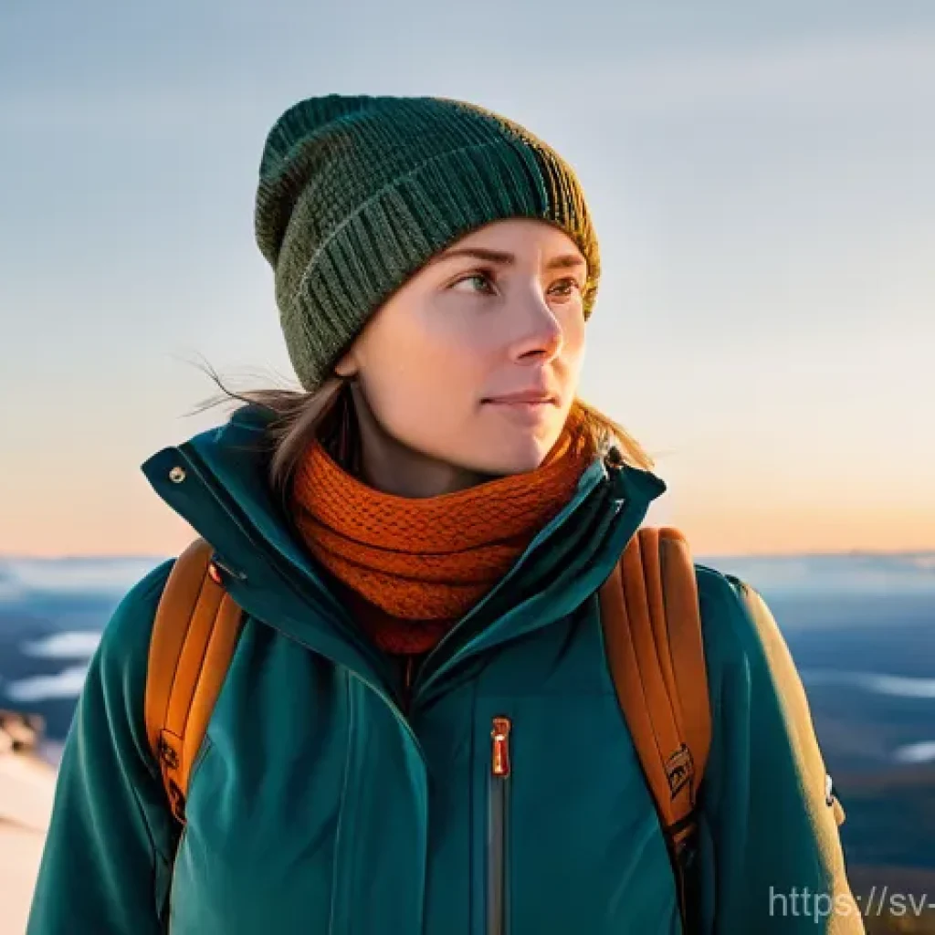 캐릭터디자인 창작법 워크샵 후기 - **Prompt Title: The Resilient Norrland Hiker**
    A full-body image of a young adult Swedish woman,...