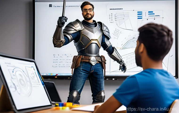 캐릭터디자이너로서의 글로벌 동향 이해 - **Globally-Conscious Eco-Warrior Character:**
    "A full-body, dynamic portrait of a gender-neutral...