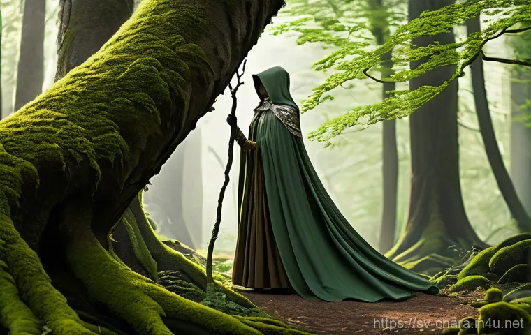 캐릭터디자인 자격증 필기 시험 대비 자료 정리 - Prompt 1: The Mystical Forest Guardian**