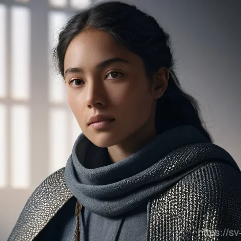 캐릭터디자인 실기 연습을 위한 크리틱 활용 - **Critique as a Catalyst for Creative Growth**
    A young female character designer, late 20s, with...